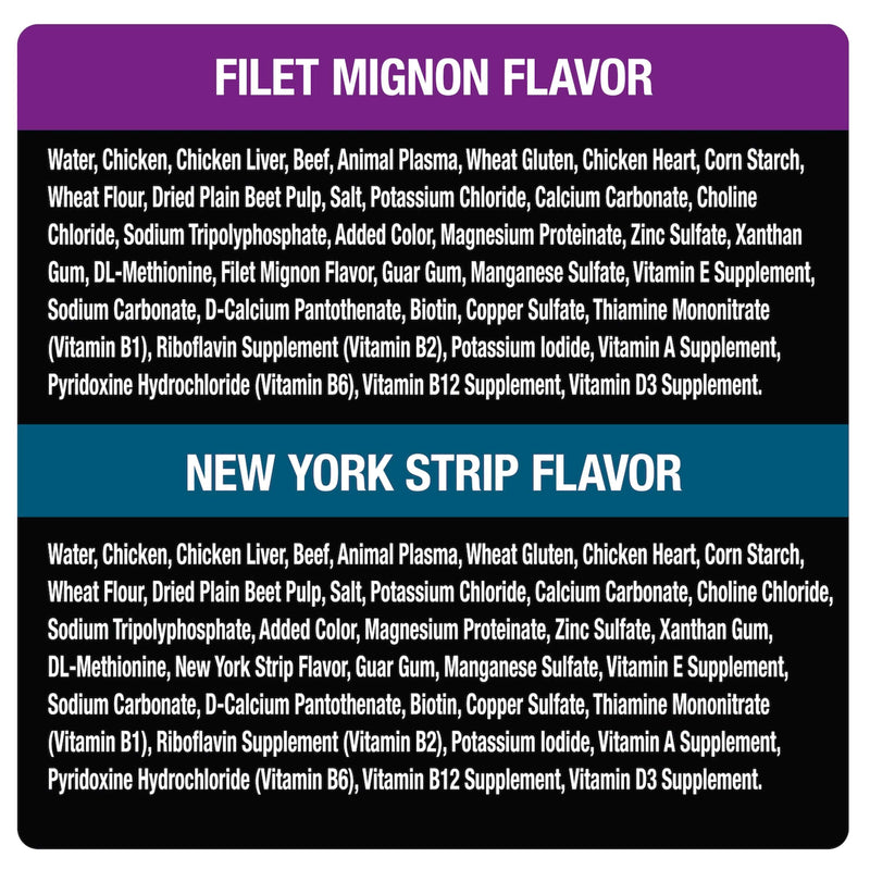 (12 Pack) CESAR Wet Dog Food Filets in Gravy Filet Mignon & New York Strip Flavors Variety Pack, 3.5 oz. Easy Peel Trays - Sherry Wholesale - Distributors and wholesale in United States
