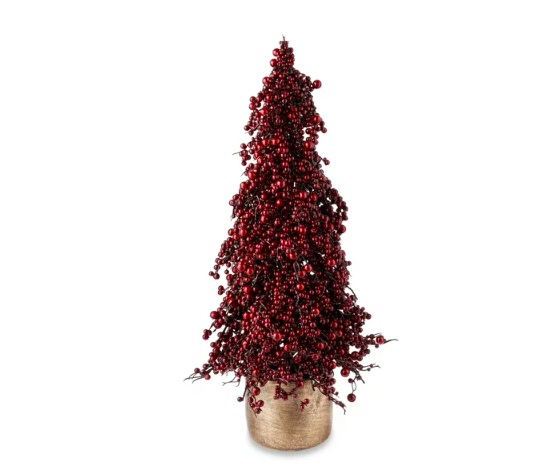 My Texas House Berry Tree Decoration, Red, 24 inch, 2.65 lb