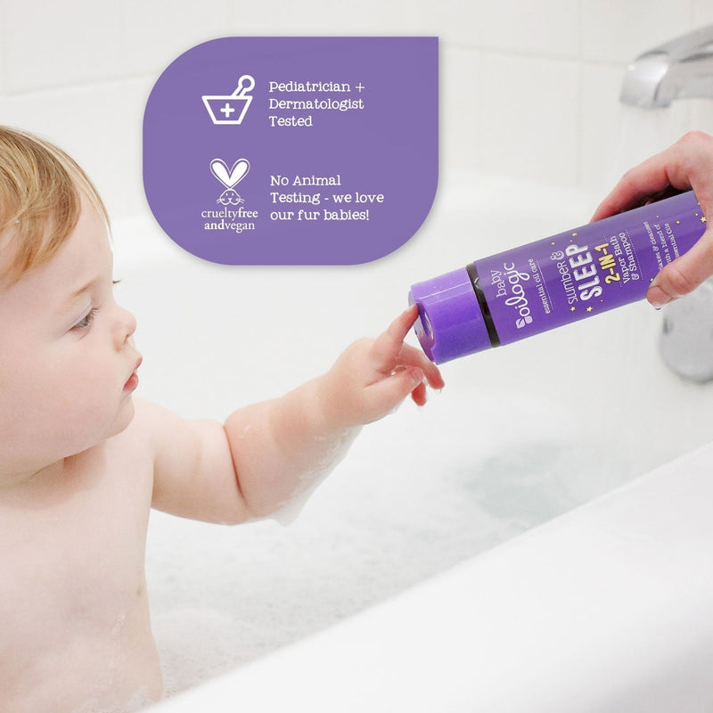 2 pack Oilogic Slumber & Sleep Baby Safe Essential Oil Vapor Bath & Shampoo, 9 fl oz - Sherry Wholesale - Distributors and wholesale in United States