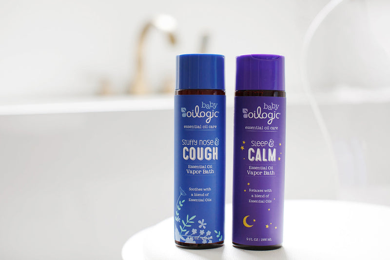 2 pack Oilogic Slumber & Sleep Baby Safe Essential Oil Vapor Bath & Shampoo, 9 fl oz - Sherry Wholesale - Distributors and wholesale in United States