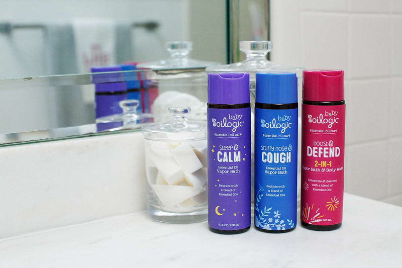 2 pack Oilogic Slumber & Sleep Baby Safe Essential Oil Vapor Bath & Shampoo, 9 fl oz - Sherry Wholesale - Distributors and wholesale in United States