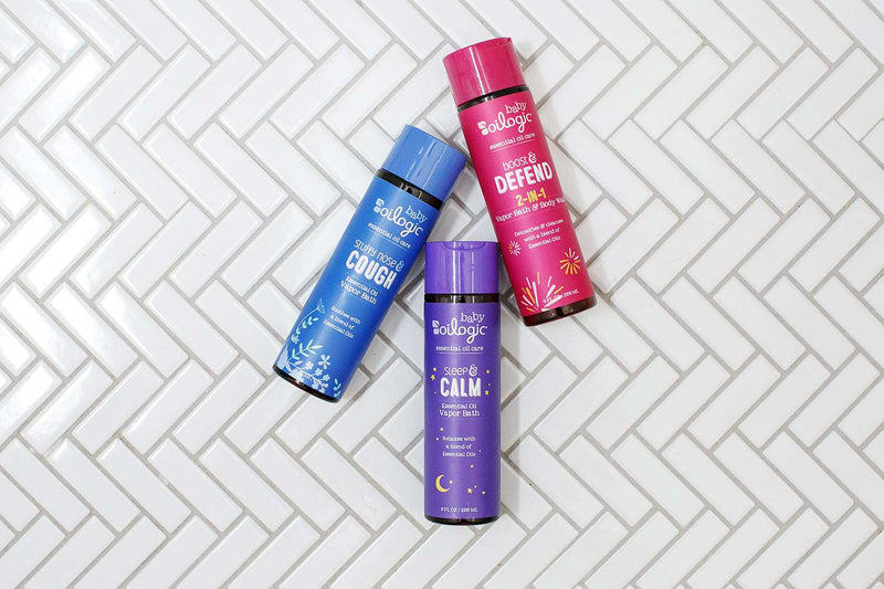 2 pack Oilogic Slumber & Sleep Baby Safe Essential Oil Vapor Bath & Shampoo, 9 fl oz - Sherry Wholesale - Distributors and wholesale in United States