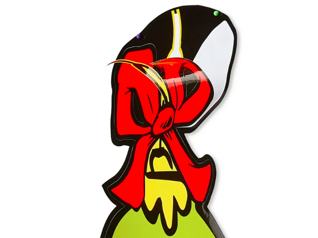 Dr Seuss' The Grinch Who Stole Christmas, Grinch Door or Wall Decoration Sticker