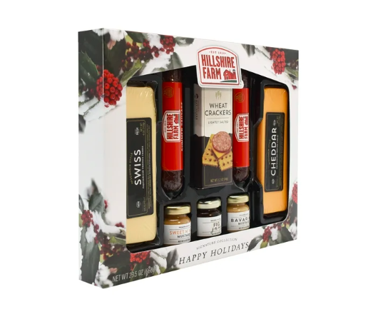 Hillshire Farm DLX Meat and Cheese Assortment Holiday Boxed Gift Set, 23.5oz