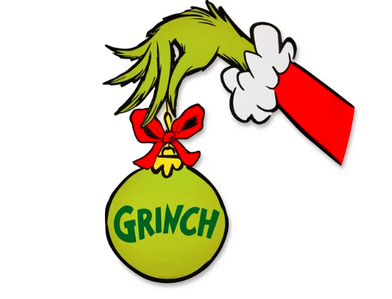 Dr Seuss' The Grinch Who Stole Christmas, Grinch Door or Wall Decoration Sticker