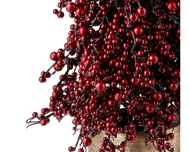 My Texas House Berry Tree Decoration, Red, 24 inch, 2.65 lb
