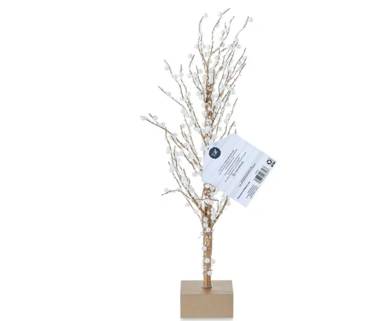 My Texas House Gold Pearl Tree Decoration, 18"