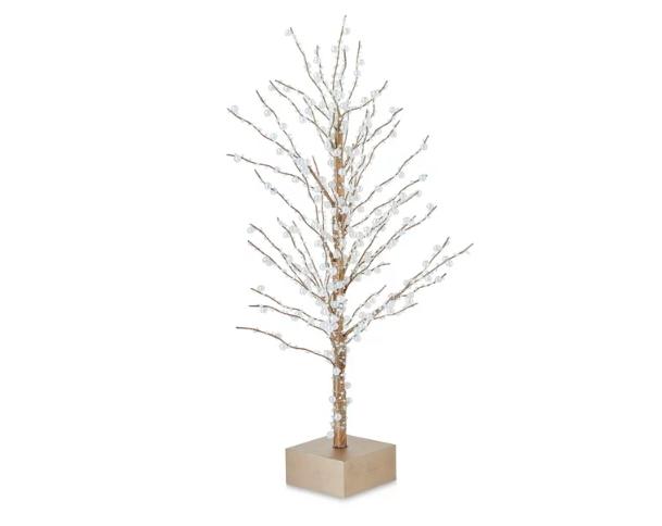 My Texas House Gold Pearl Tree Decoration, 18"