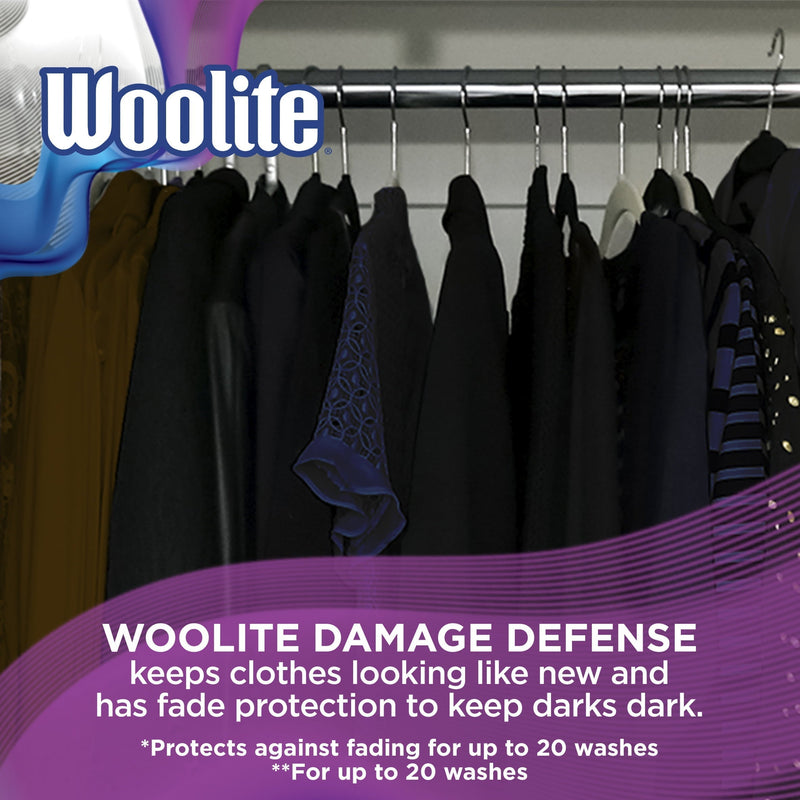 Woolite Darks Defense Liquid Laundry Detergent, 66 Loads, 100 Fl Oz, HE & Regular Washers, Packaging May Vary - Sherry Wholesale - Distributors and wholesale in United States