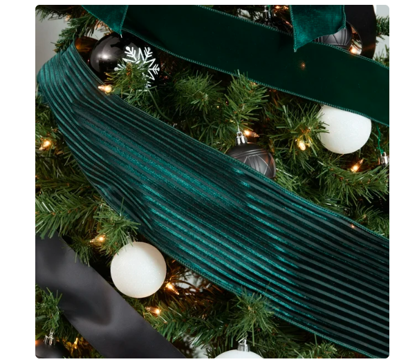 My Texas House Green Polyester Ribbon, 20‘