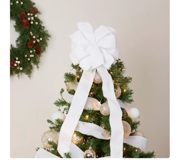 My Texas House Off White Shimmer Ribbon, 18'