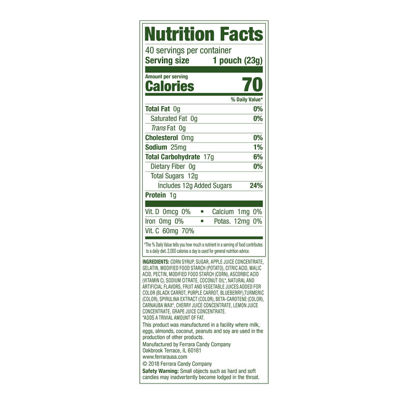 Black Forest Mixed Fruit Fruit Snacks Pouches, 32 Oz, 40 Count - Sherry Wholesale - Distributors and wholesale in United States