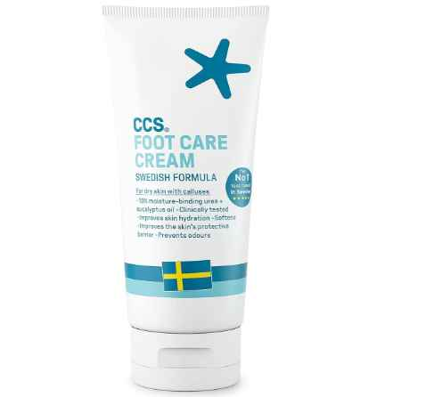 CCS Professional Foot Care Cream for Cracked Heels and Dry Skin - Foot Cream with 10% Urea and Eucalyptus Oil - Moisturise and Soften Hard, Rough Skin and Callused Feet - ,175 ml (Pack of 1) - Sherry Wholesale - Distributors and wholesale in United States