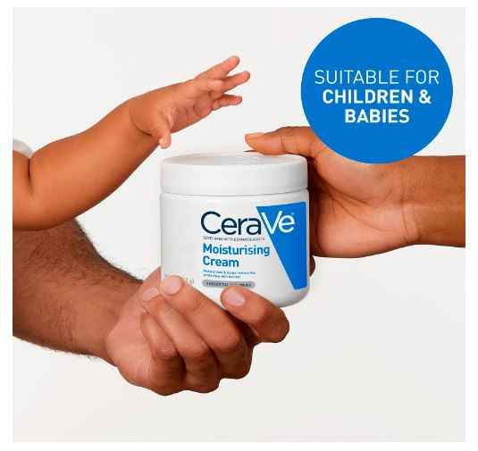 CeraVe Moisturising Cream for Dry to Very Dry Skin 454g with Hyaluronic Acid & 3 Essential Ceramides - Sherry Wholesale - Distributors and wholesale in United States