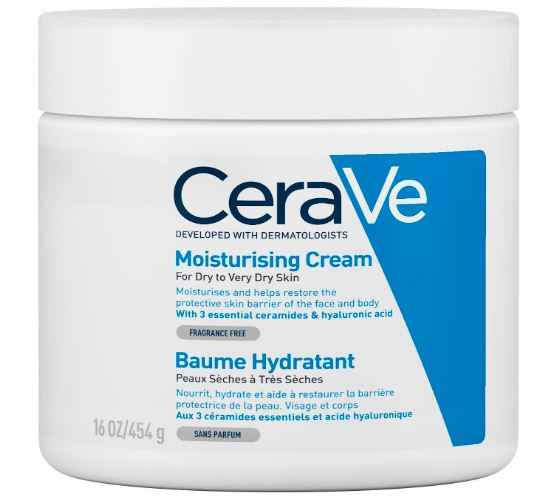 CeraVe Moisturising Cream for Dry to Very Dry Skin 454g with Hyaluronic Acid & 3 Essential Ceramides - Sherry Wholesale - Distributors and wholesale in United States