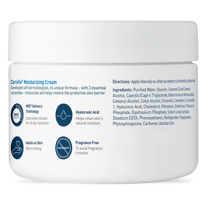 CeraVe Moisturizing Cream, Face and Body Moisturizer, 12 oz. - Sherry Wholesale - Distributors and wholesale in United States