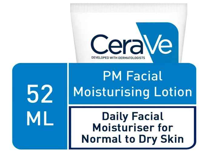 CeraVe PM Daily Facial Moisturiser Lotion for Normal to Dry Skin 52ml with Niacinamide and 3 Essential Ceramides - Sherry Wholesale - Distributors and wholesale in United States