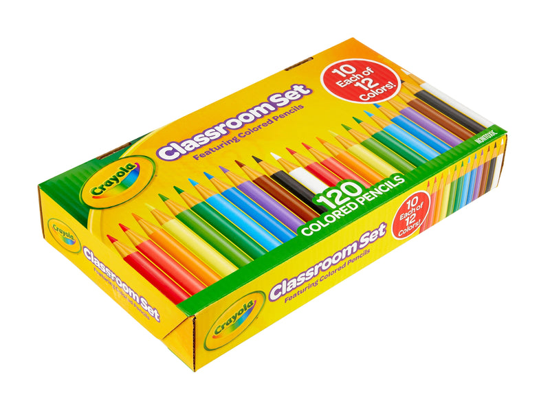 Crayola Classroom Set Colored Pencils, 120 Ct, Teacher Supplies, Teacher Gifts, Beginner Child SN Distributors Crayola 