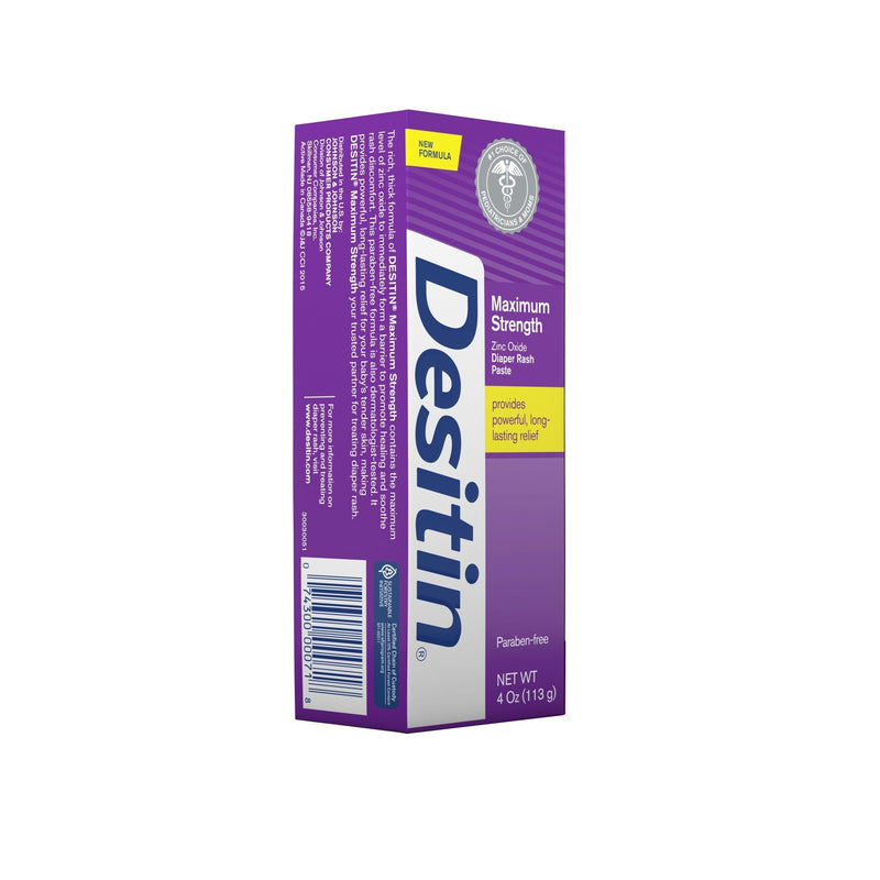 Desitin Maximum Strength Baby Diaper Rash Cream with Zinc Oxide, 4 oz - Sherry Wholesale - Distributors and wholesale in United States