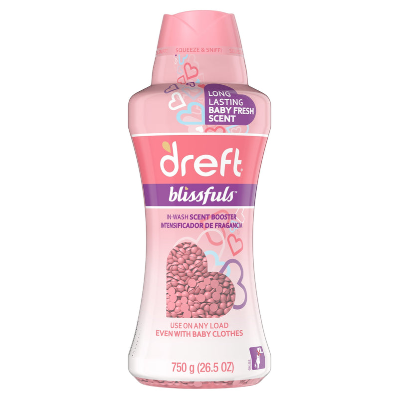 Dreft Blissfuls, Baby Fresh, 26.5 oz In-Wash Scent Booster Beads - Sherry Wholesale - Distributors and wholesale in United States