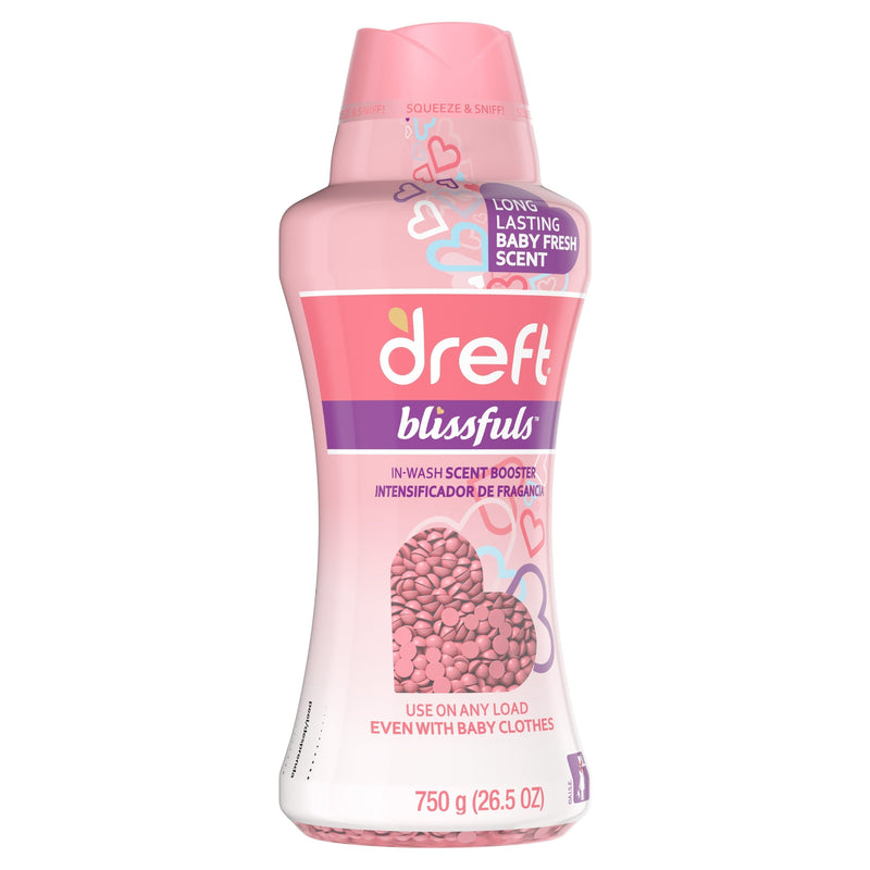Dreft Blissfuls, Baby Fresh, 26.5 oz In-Wash Scent Booster Beads - Sherry Wholesale - Distributors and wholesale in United States
