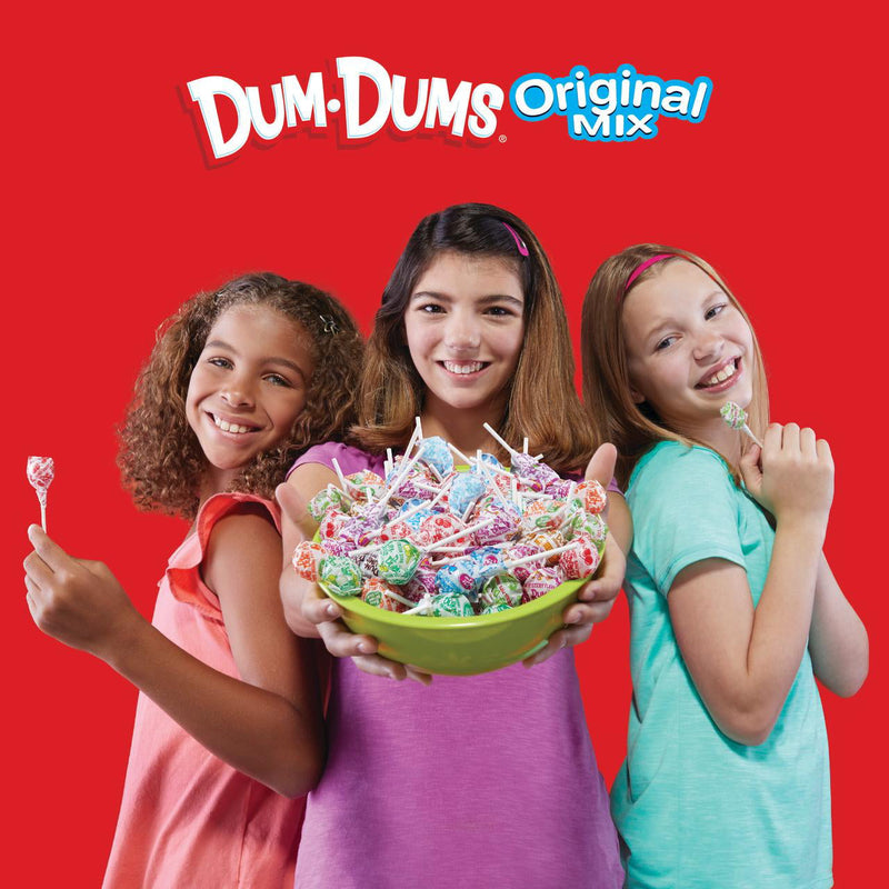 Dum Dums Original Flavor Mix Lollipops Candy, 300 Count - Sherry Wholesale - Distributors and wholesale in United States