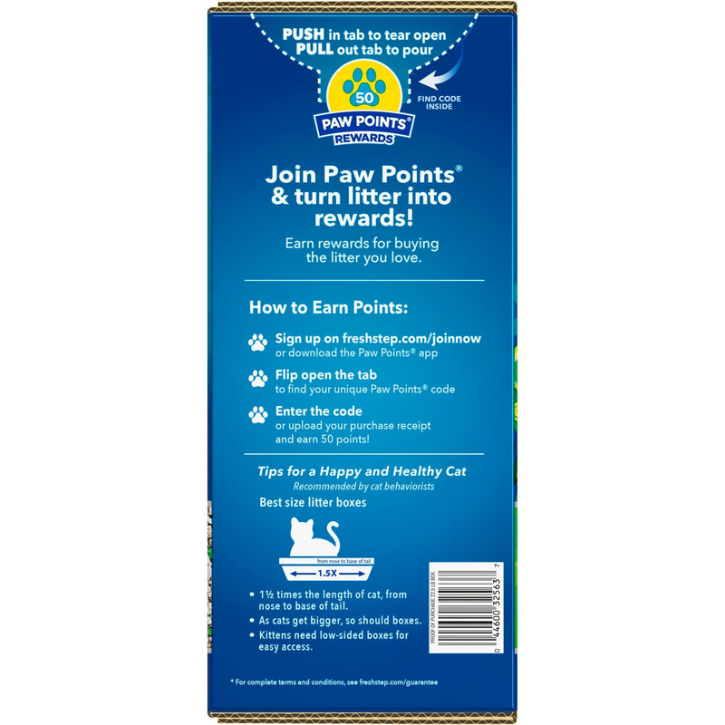 Fresh Step Clean Paws Litter with Febreze and Gain, Clumping Cat Litter, 22.5 lb - Sherry Wholesale - Distributors and wholesale in United States