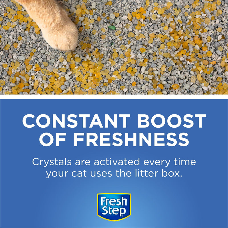 Fresh Step Deodorizing Cat Litter Crystals, Value Size in Summer Breeze, 70 oz. - Sherry Wholesale - Distributors and wholesale in United States