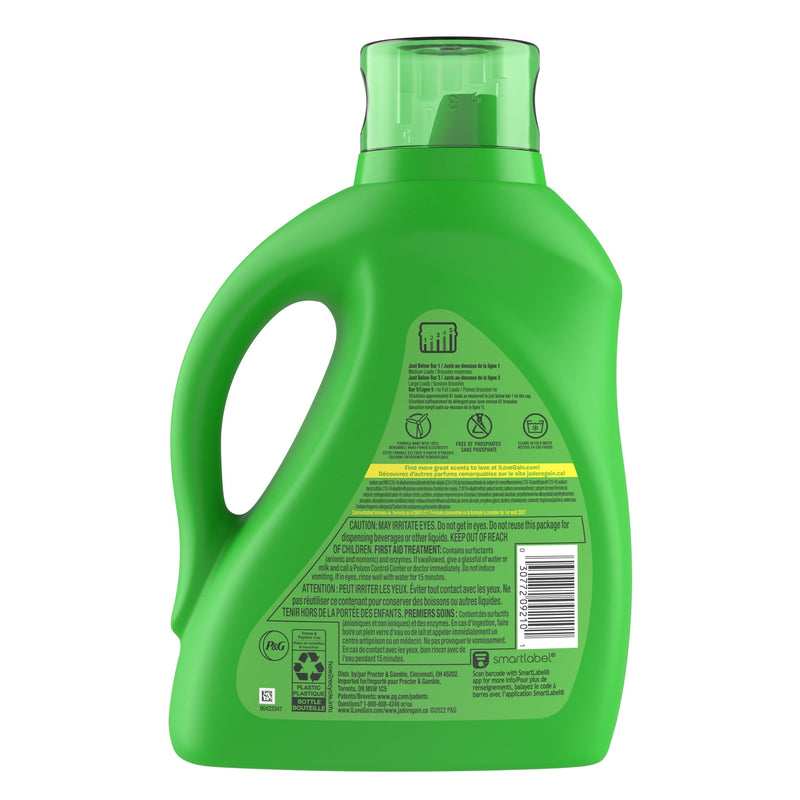 Gain + Aroma Boost Liquid Laundry Detergent, Original, 61 Loads, 88 fl oz - Sherry Wholesale - Distributors and wholesale in United States