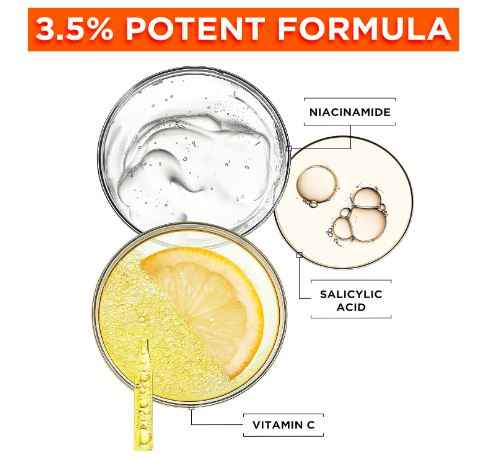 Garnier Vitamin C Serum for Face, Anti-Dark Spots & Brightening Serum, 3.5% Vitamin C, Niacinamide, Salicylic Acid & Lemon Extract, Brightening Serum For Dull, Tired Skin - Sherry Wholesale - Distributors and wholesale in United States