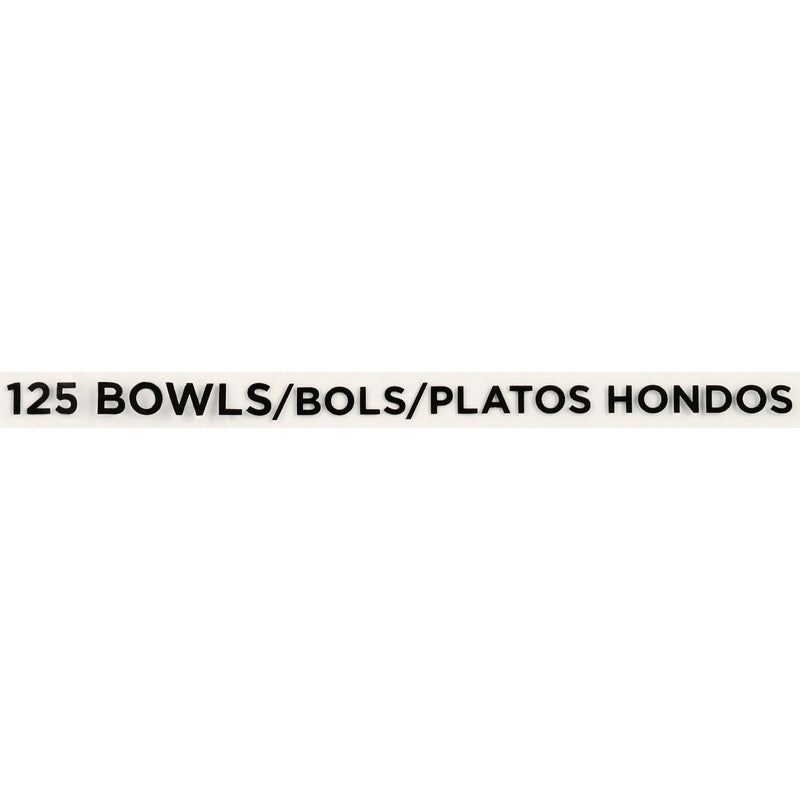 Genuine Joe Reusable Plastic Bowls Bowl - Plastic Bowl - White - 125 Piece(s) / Pack - Sherry Wholesale - Distributors and wholesale in United States