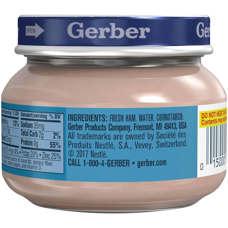 Gerber Stage 2 Baby Food, Ham and Gravy, 2.5 oz Jar (10 Pack) - Sherry Wholesale - Distributors and wholesale in United States