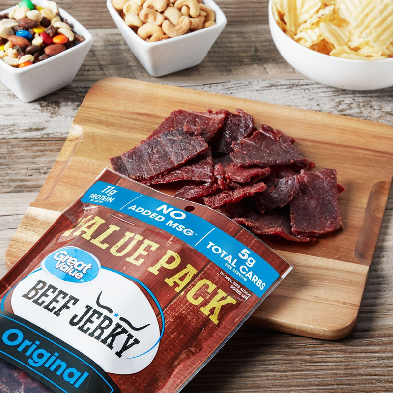 Great Value Original Beef Jerky Value Pack, 10 oz - Sherry Wholesale - Distributors and wholesale in United States
