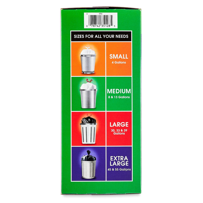 Great Value Strong Flex Tall Kitchen Drawstring Bags, Lavender Fields, 13 Gallon, 80 Count - Sherry Wholesale - Distributors and wholesale in United States