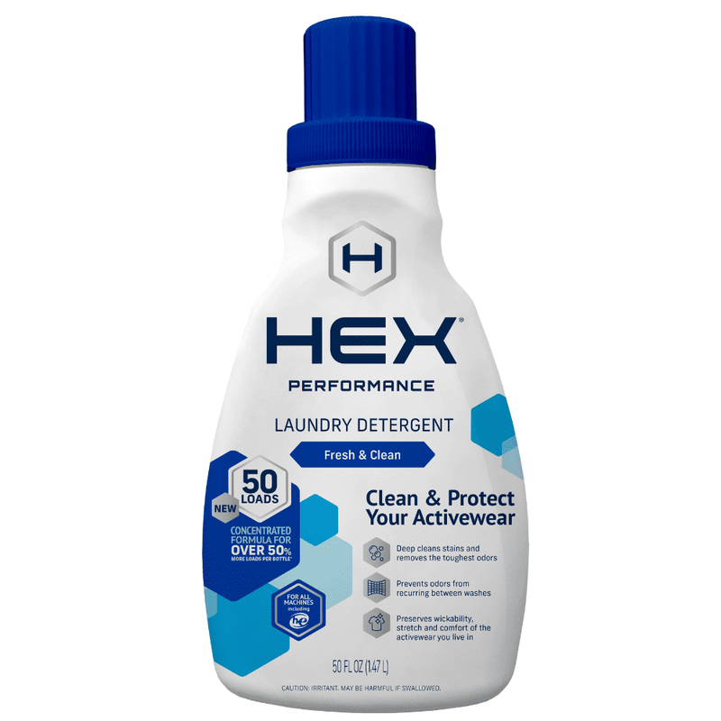 HEX Performance Fresh & Clean, 50 Load (per pack) Liquid Laundry Detergent, 50 fl oz - Sherry Wholesale - Distributors and wholesale in United States