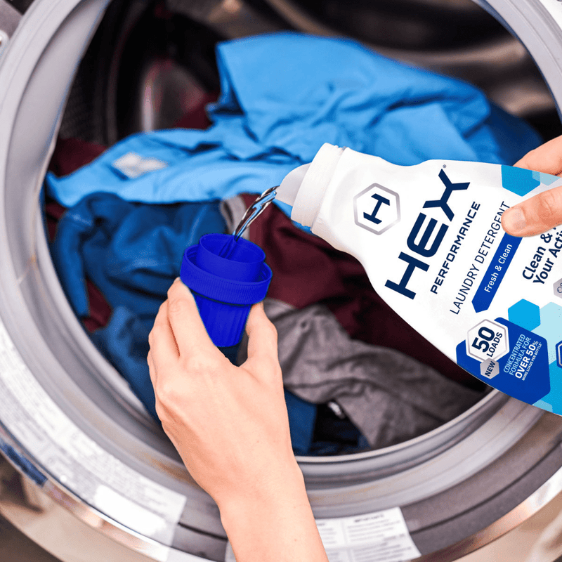 HEX Performance Fresh & Clean, 50 Load (per pack) Liquid Laundry Detergent, 50 fl oz - Sherry Wholesale - Distributors and wholesale in United States