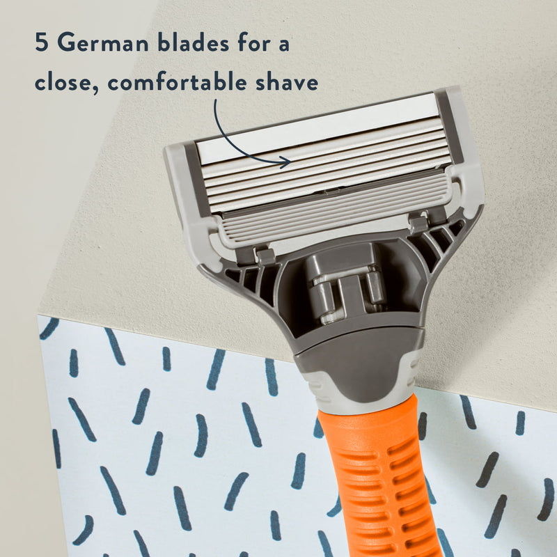 Harry's Men's 5-Blade Razor Blade Refills, 8 Count - Sherry Wholesale - Distributors and wholesale in United States