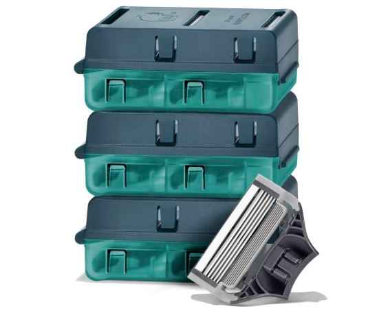 Harry's Razor Blades Men, Pack of 10 Razor Blade Refills with Precision Trimmer, 5 Anti-Friction Blades, Suitable for Mailbox - Sherry Wholesale - Distributors and wholesale in United States