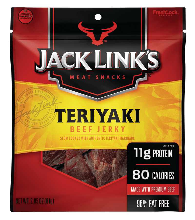 Jack Links Beef Jerky, Teriyaki, 2.85 oz (Pack of 2) - Sherry Wholesale - Distributors and wholesale in United States