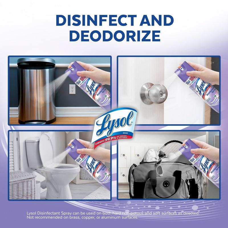 LYSOL® Disinfectant Spray - Early Morning Breeze® 4/(2x19) oz. - Sherry Wholesale - Distributors and wholesale in United States
