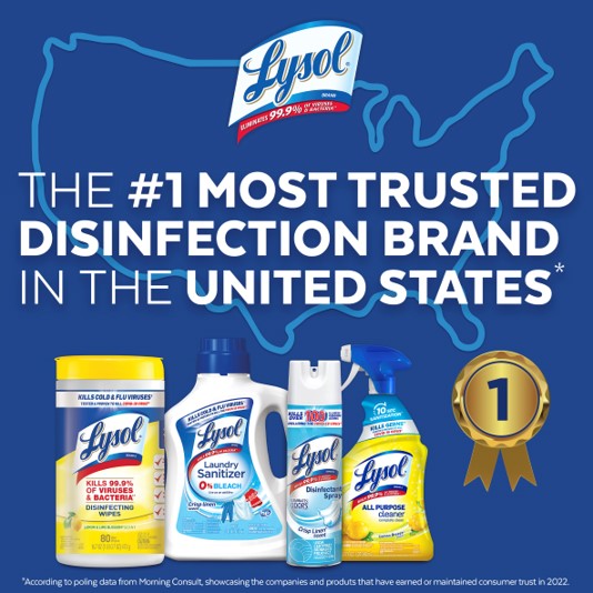 LYSOL® Disinfectant Spray - Early Morning Breeze® 4/(2x19) oz. - Sherry Wholesale - Distributors and wholesale in United States