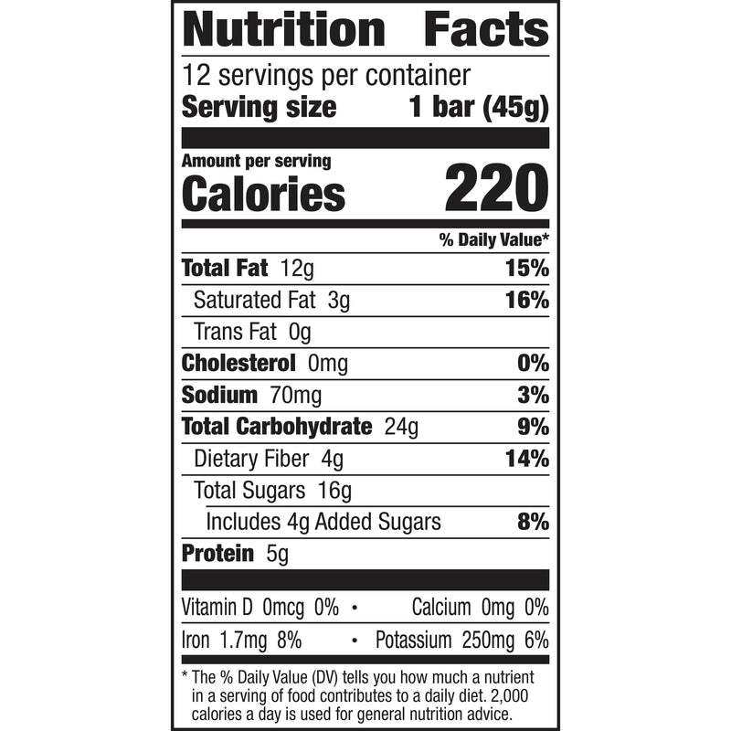 Larabar Peanut Butter Chocolate Chip, Gluten Free Fruit & Nut Bar, 12 Ct - Sherry Wholesale - Distributors and wholesale in United States