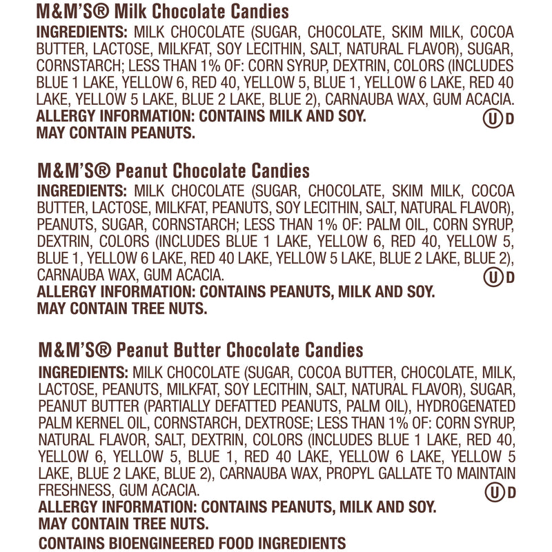 M&M's Full Size Chocolate Halloween Candy Variety Pack- 30.58oz/ 18ct - Sherry Wholesale - Distributors and wholesale in United States