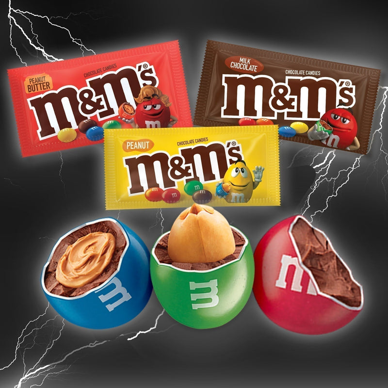 M&M's Full Size Chocolate Halloween Candy Variety Pack- 30.58oz/ 18ct - Sherry Wholesale - Distributors and wholesale in United States