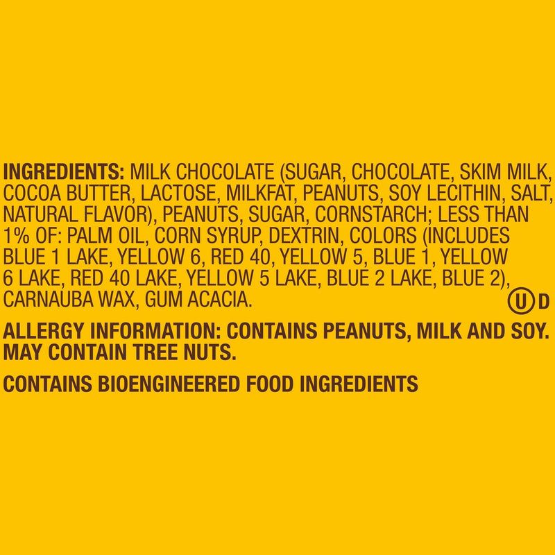 M&M's Peanut Milk Chocolate Candy, Party Size - 38 oz Bag - Sherry Wholesale - Distributors and wholesale in United States