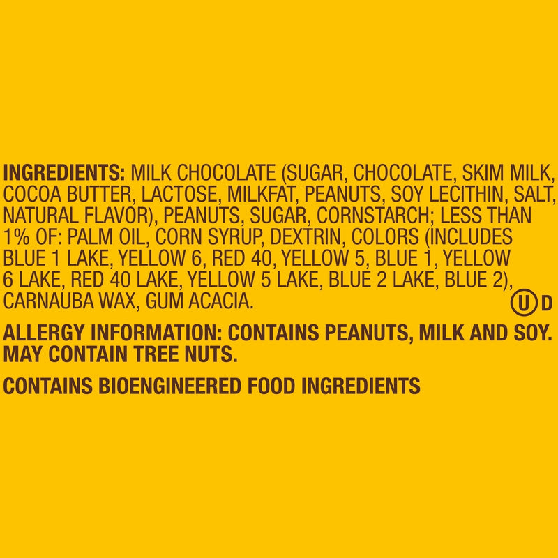 M&M's Peanut Milk Chocolate Candy, Party Size - 38 oz Bag - Sherry Wholesale - Distributors and wholesale in United States