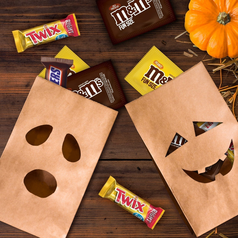 M&M's, Snickers & Twix Milk Chocolate Halloween Candy - 55 ct Bulk Bag - Sherry Wholesale - Distributors and wholesale in United States