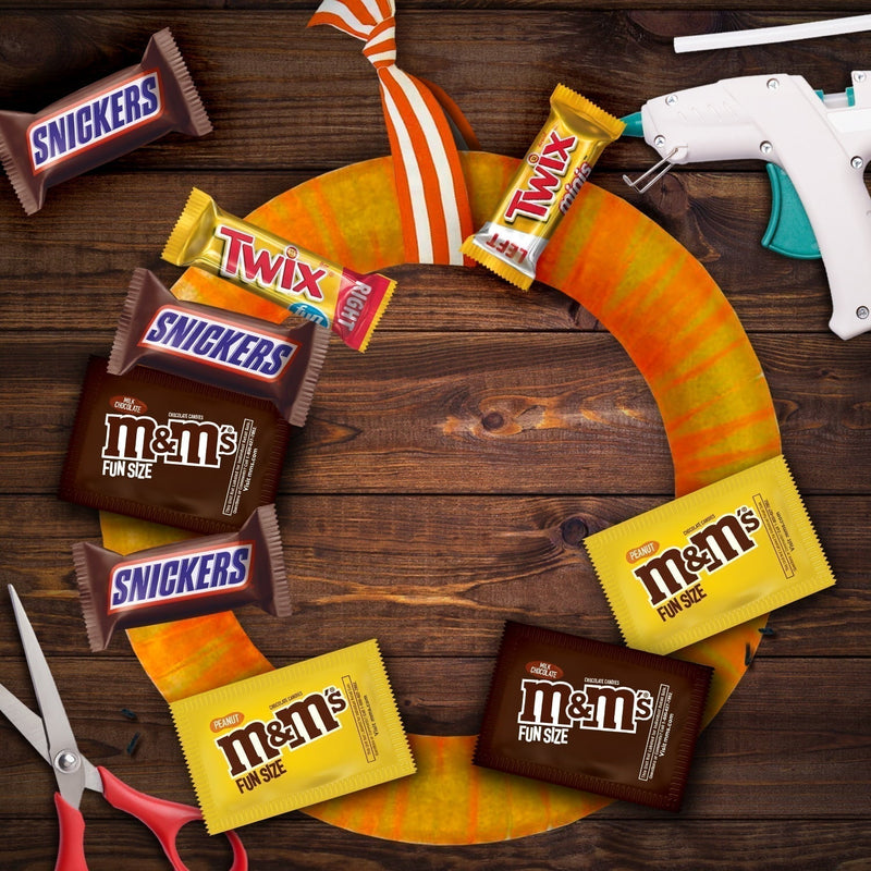 M&M's, Snickers & Twix Milk Chocolate Halloween Candy - 55 ct Bulk Bag - Sherry Wholesale - Distributors and wholesale in United States