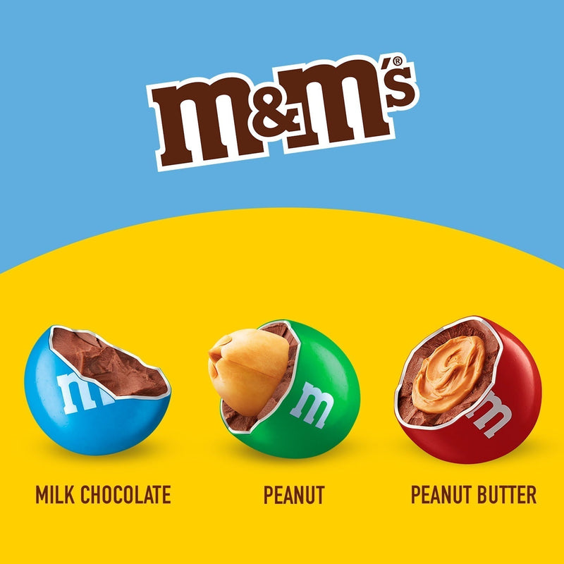 M&M's Variety Pack Full Size Milk Chocolate Candy Bars - 18 Ct - Sherry Wholesale - Distributors and wholesale in United States