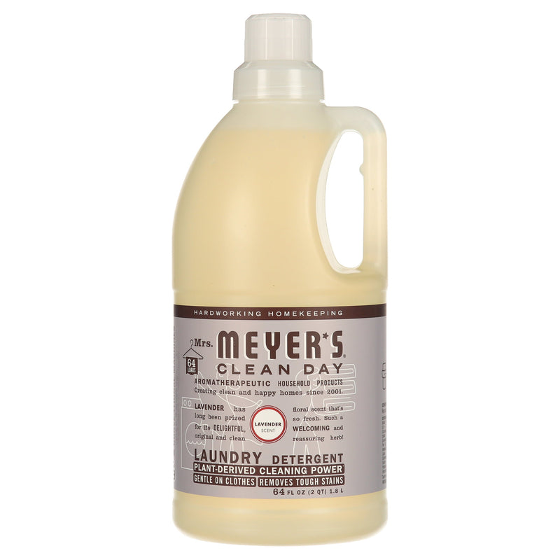 Mrs. Meyers Clean Day Laundry Detergent, Lavender, 64 fl oz - Sherry Wholesale - Distributors and wholesale in United States